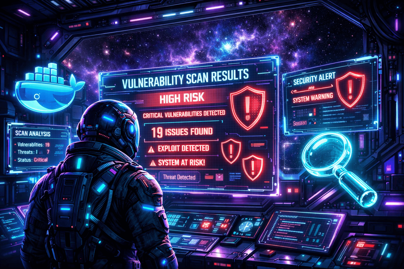 Homelab Vulnerability Scanner - Automated container security scanning with AI